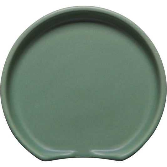 SPOON REST MATTE ELM GREEN