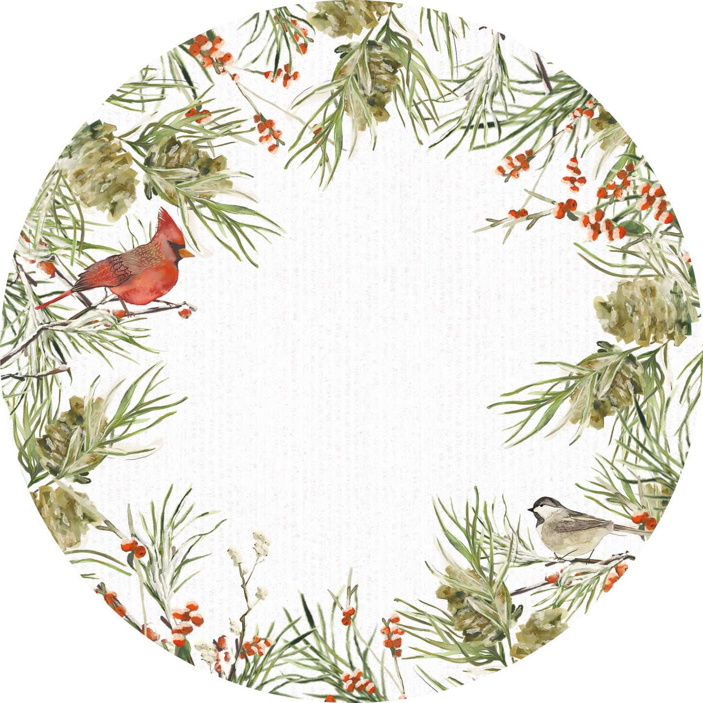 Winter Birds Placemat