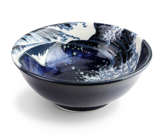 KANAGAWA GREAT WAVE  RAMEN BOWL 7.5"