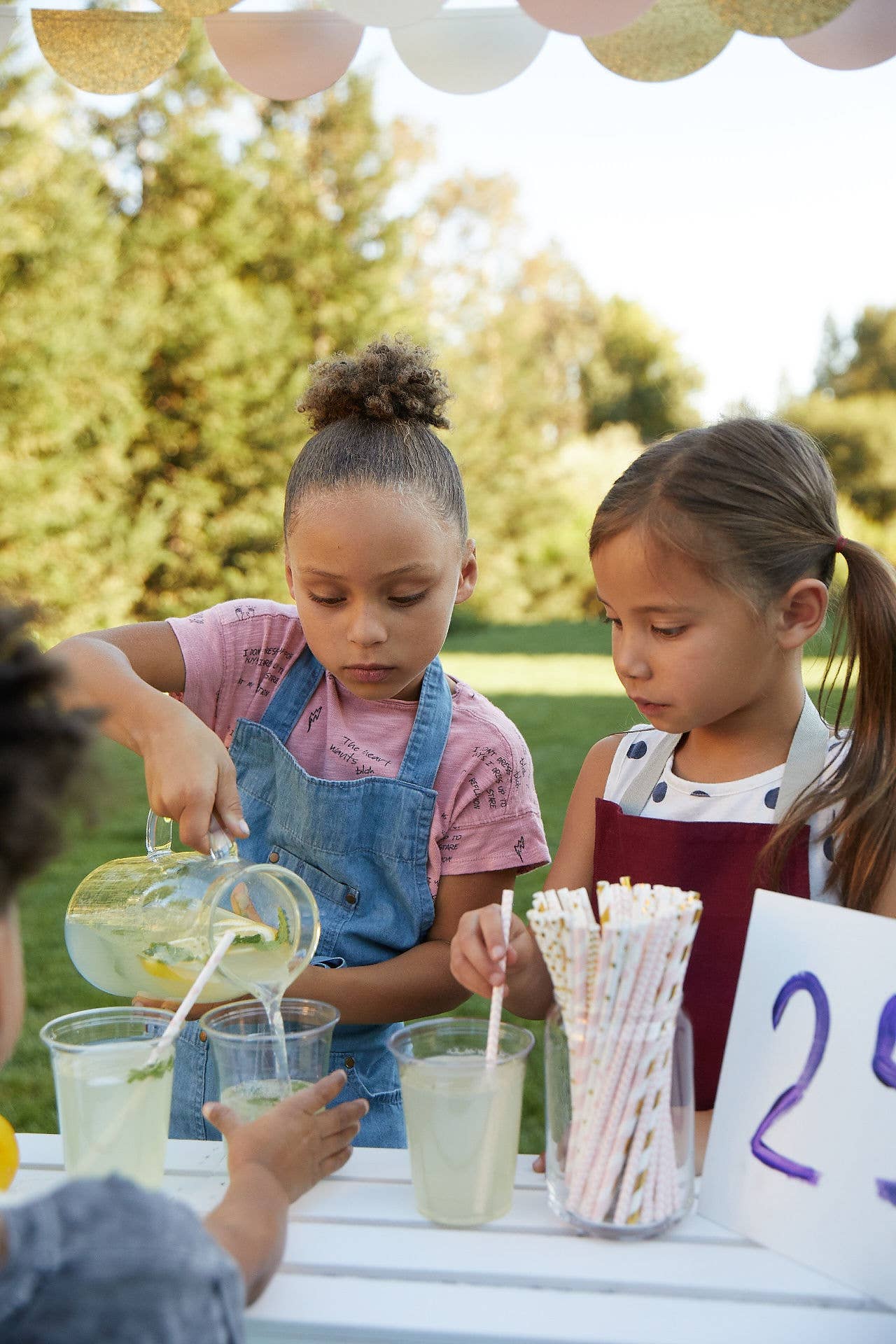 Ayesha Curry - Kid's Denim Chef's Apron: Denim