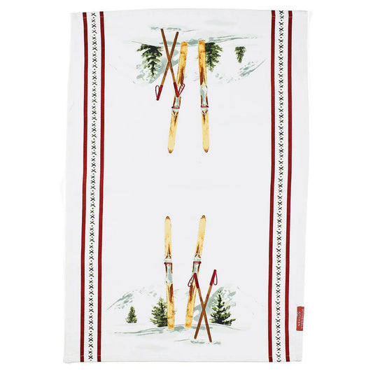 WINTER SKIS TOWEL