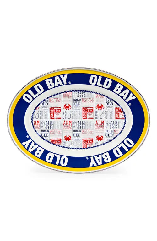 OLD BAY OVAL PLATTER