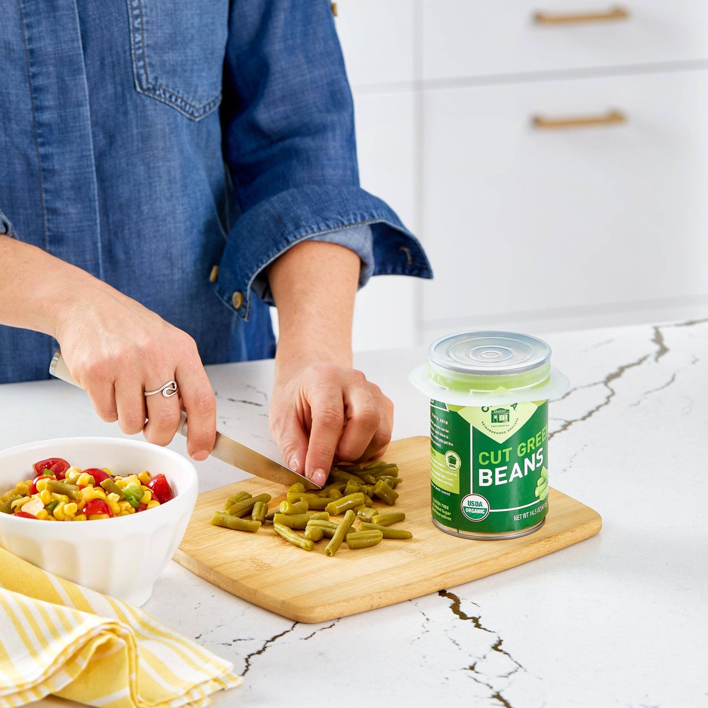 STASHER STRETCH LIDS SMALL 3-PK : CLEAR