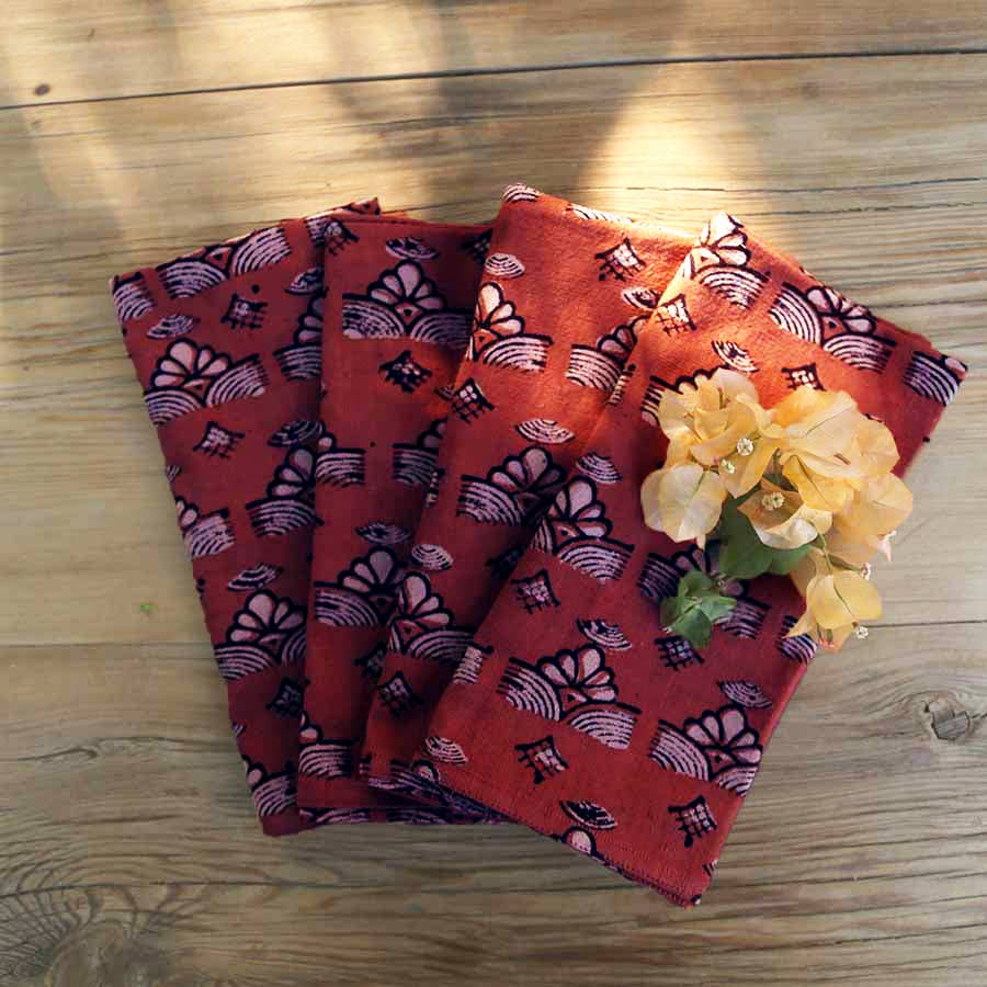 Cotton Dining Napkin Home Decor Gift (Set of 4)-Topha