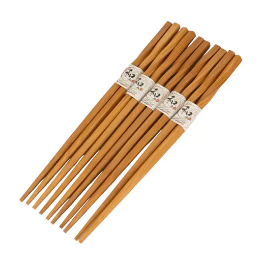 5 Piece Chopsticks Set Spiral