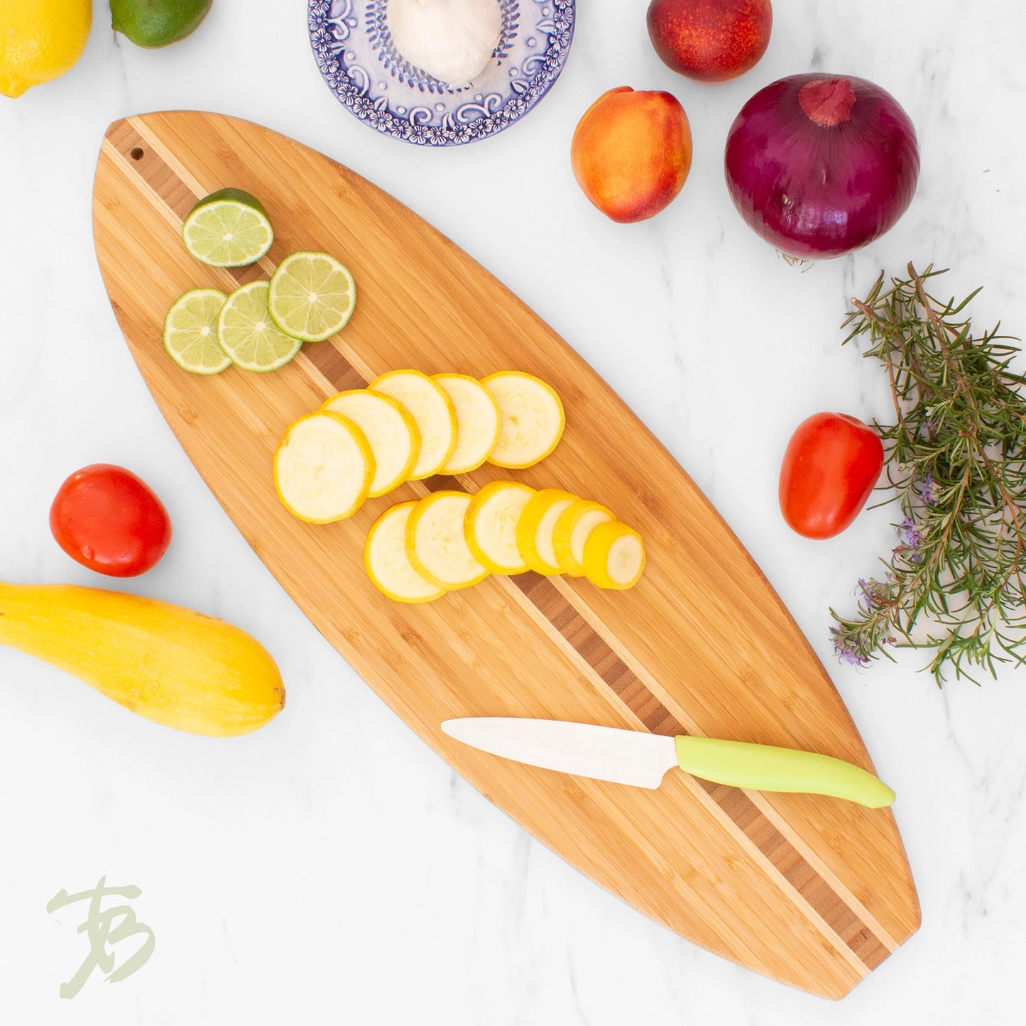 PADDLEBOARD BAMBOO CUTTING  BOARD