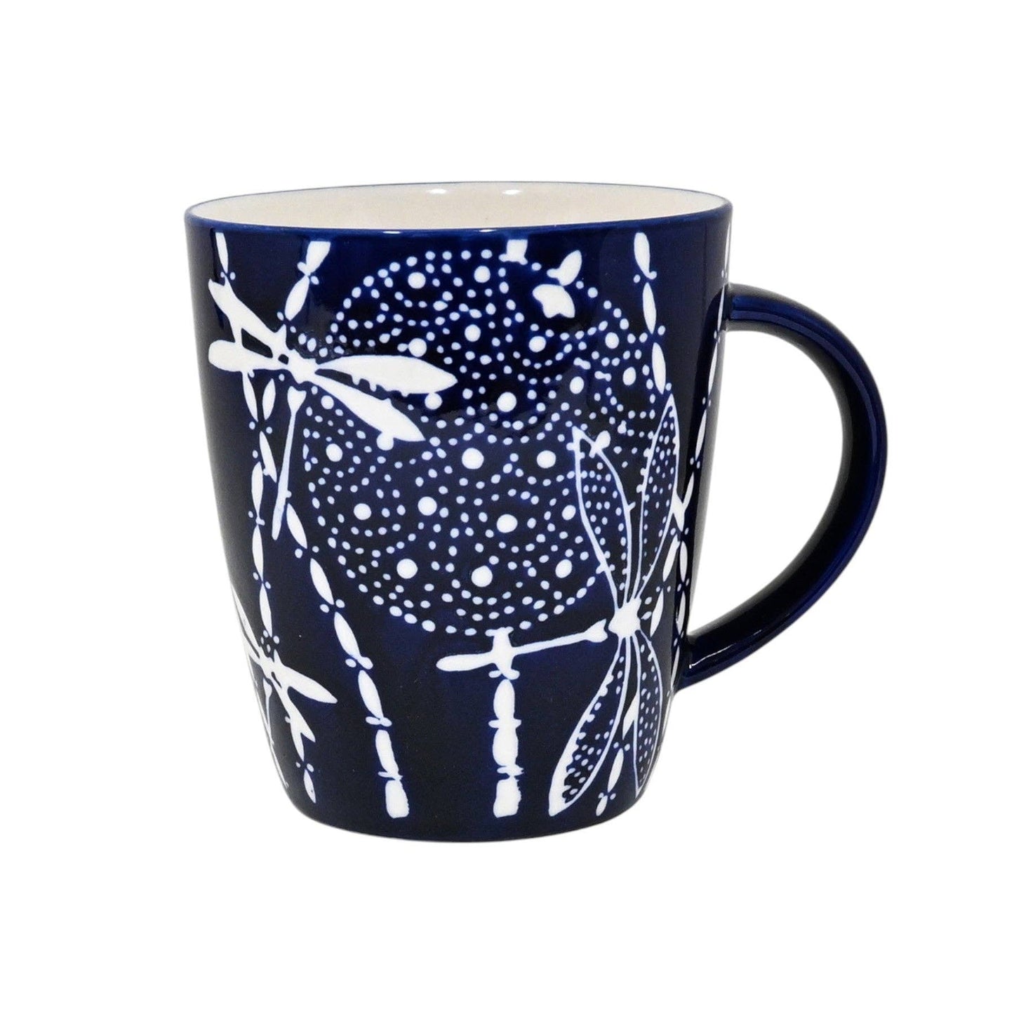 DRAGONFLY PORCELAIN MUG