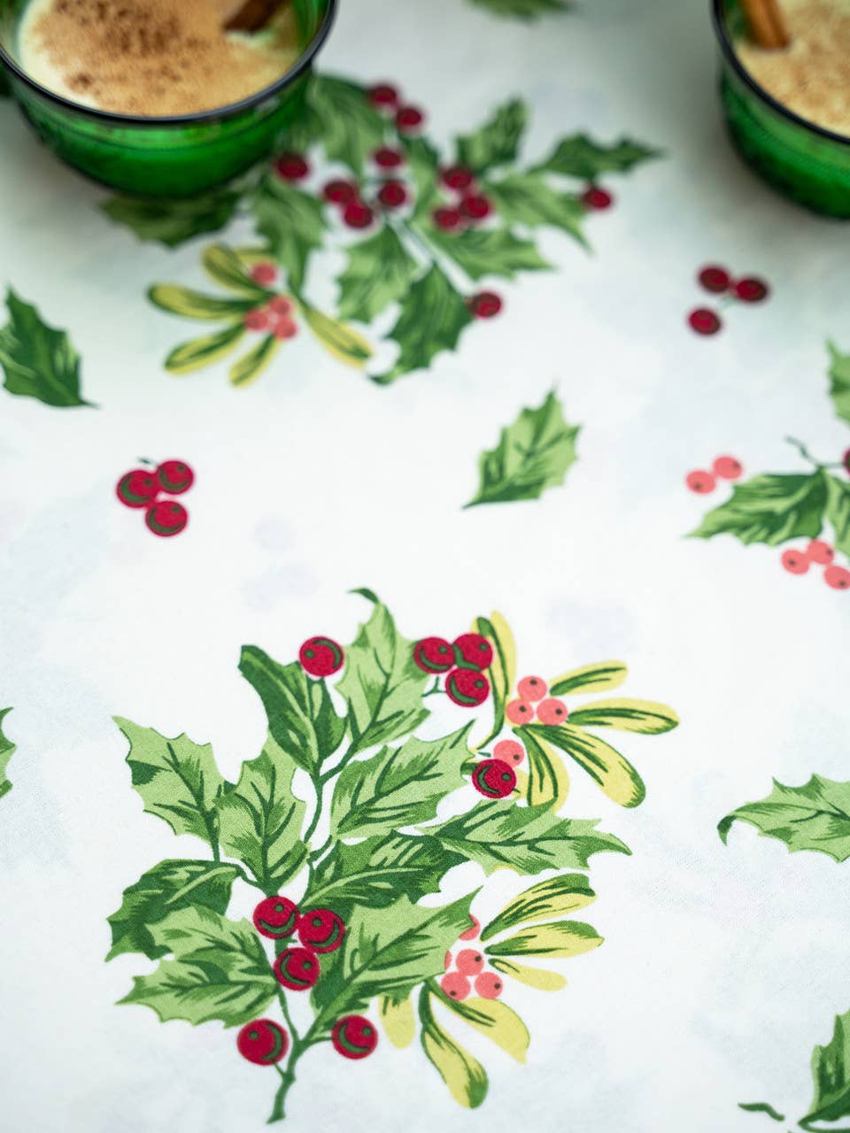 SNOWBERRY TABLECLOTHE - ECRU 60 X 90