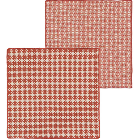 DISH CLOTHS SET OF 2 CLAY