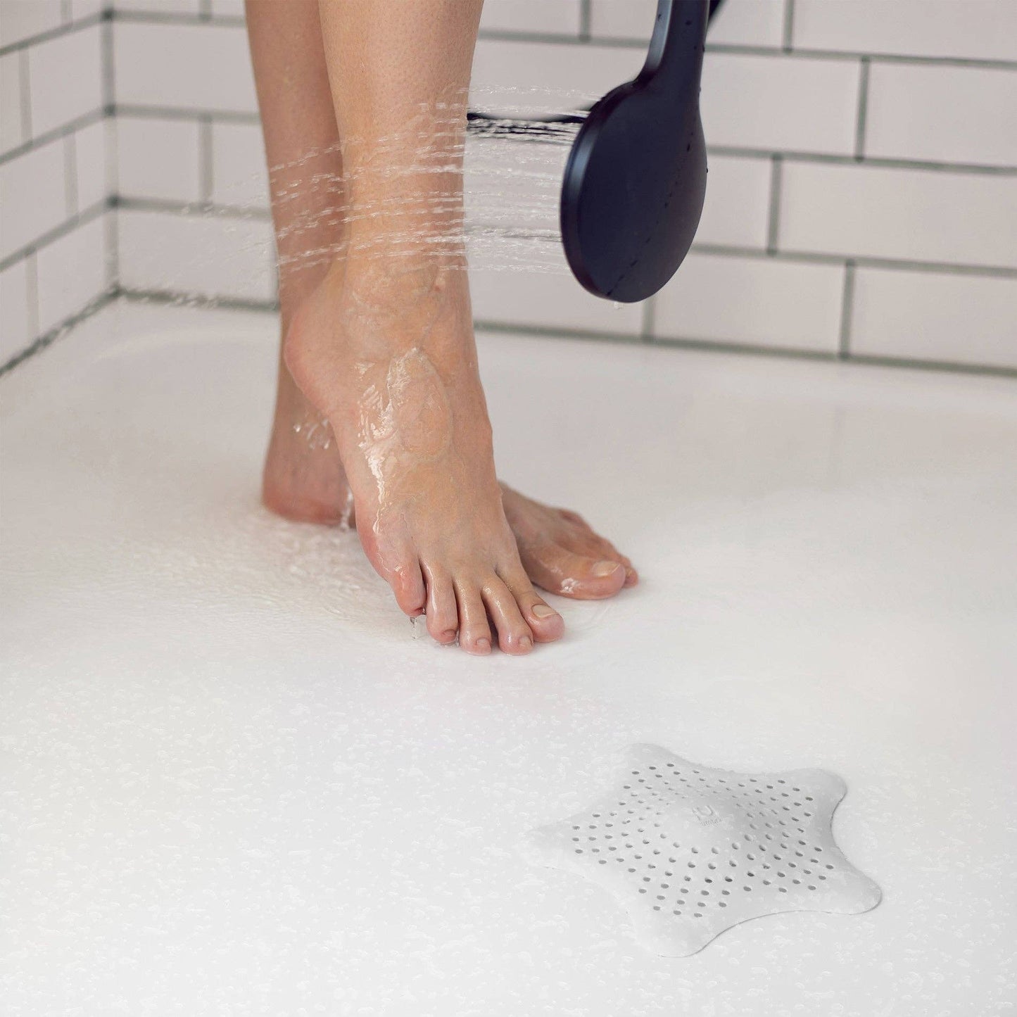STARFISH HAIR CATCHER:WHITE