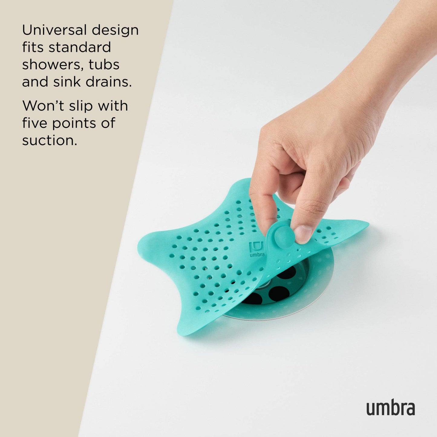 STARFISH HAIR CATCHER:WHITE
