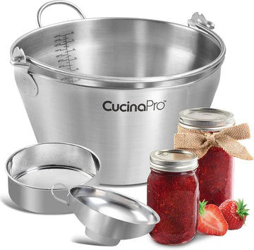 STAINLESS STEEL MASLIN POT 8 QT