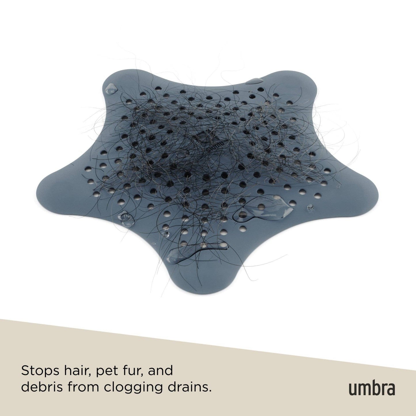 STARFISH HAIR CATCHER:WHITE