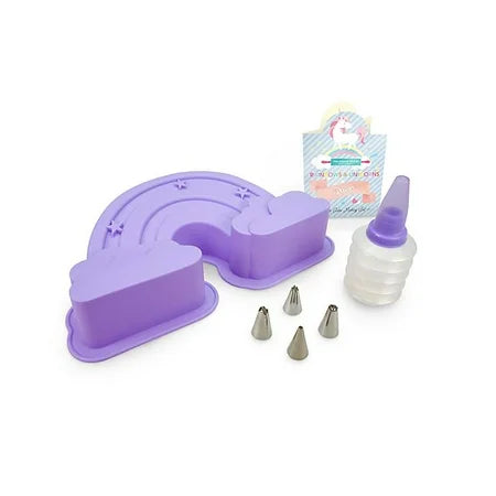 RAINBOWS & UNICORNS CAKE MAKING SET