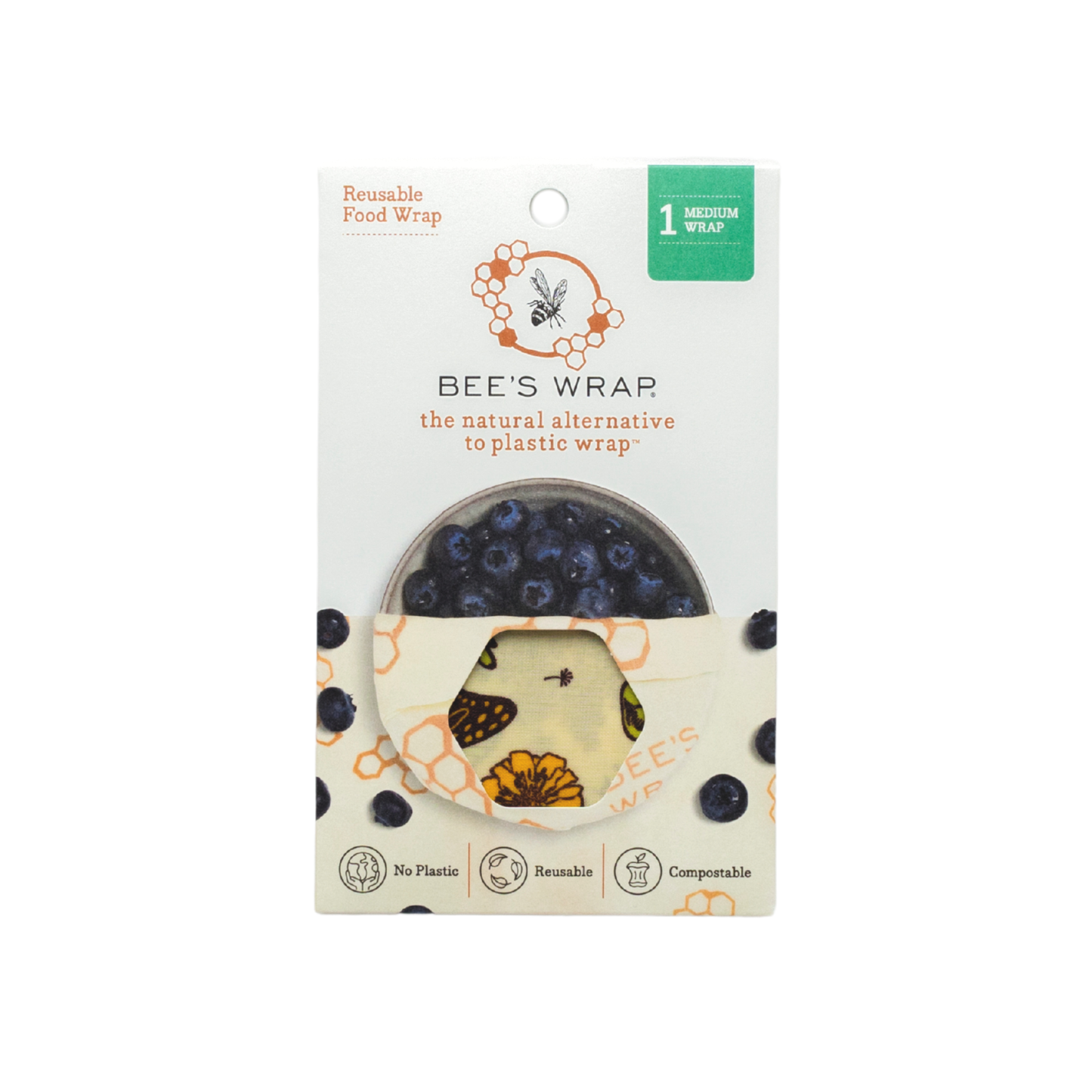 Medium Wrap - Meadow Magic, Vegan wax