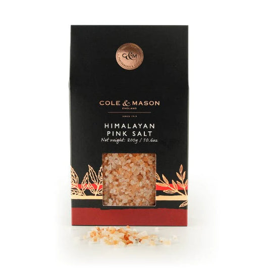 COLE & MASON HIMALAYAN PINK SALT BOX 10.6oz