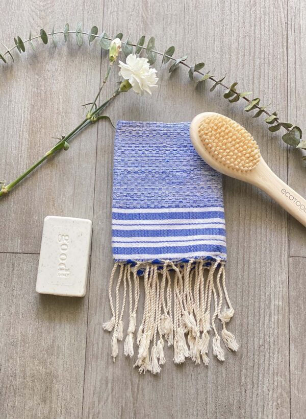 GUEST SAINT TROPEZ CHINE TOWEL BLU