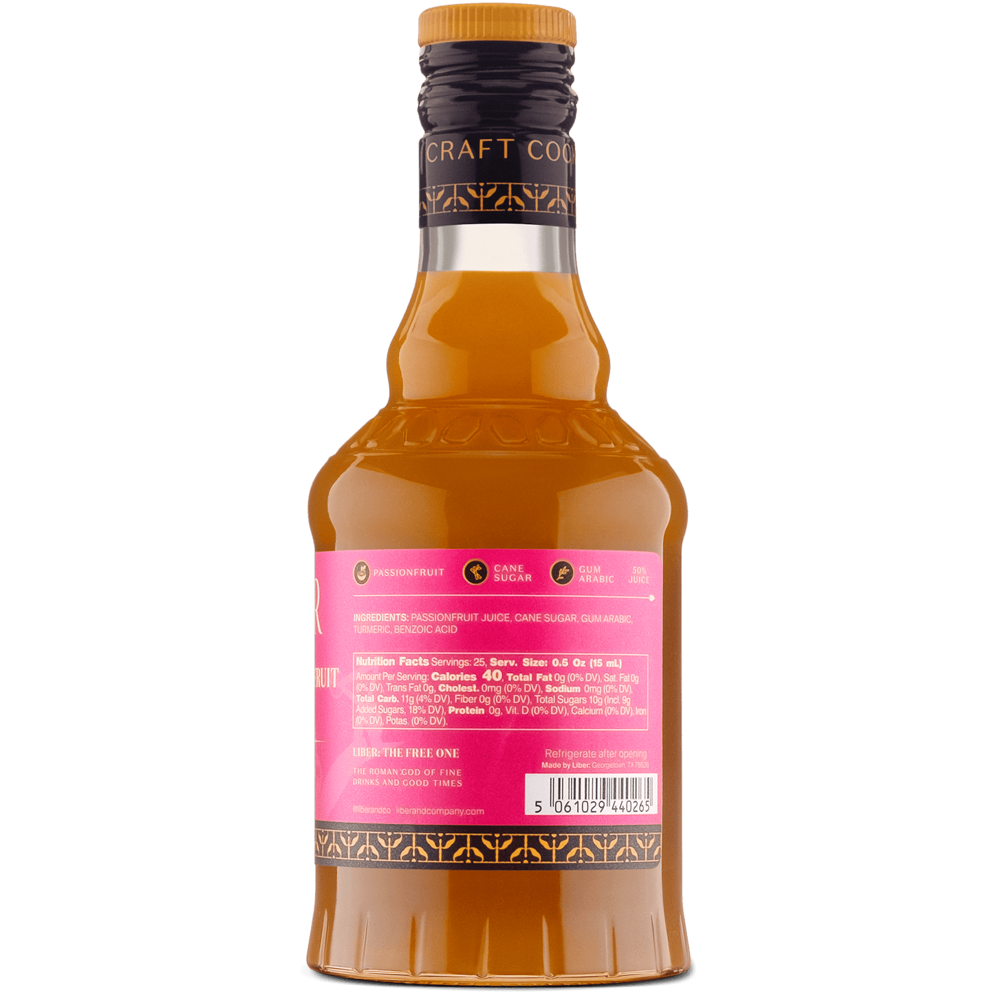 TROPICAL PASSIONFRUIT SYRUP 375 ML