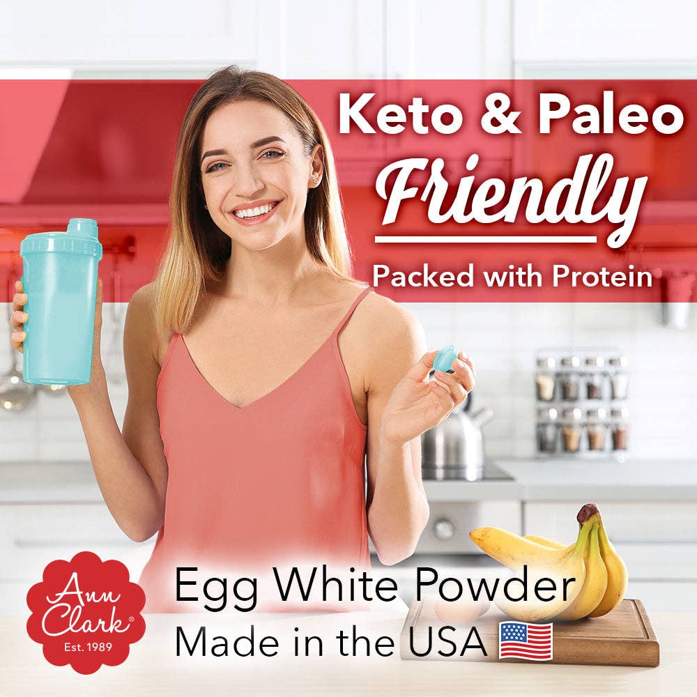 All Natural 100% Egg White Powder 8 oz