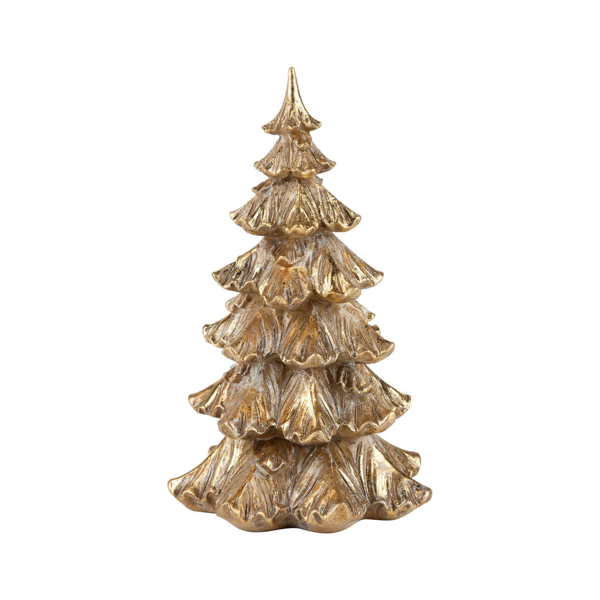 ANTIQUR GOLD TABLETOP TREE 7.5