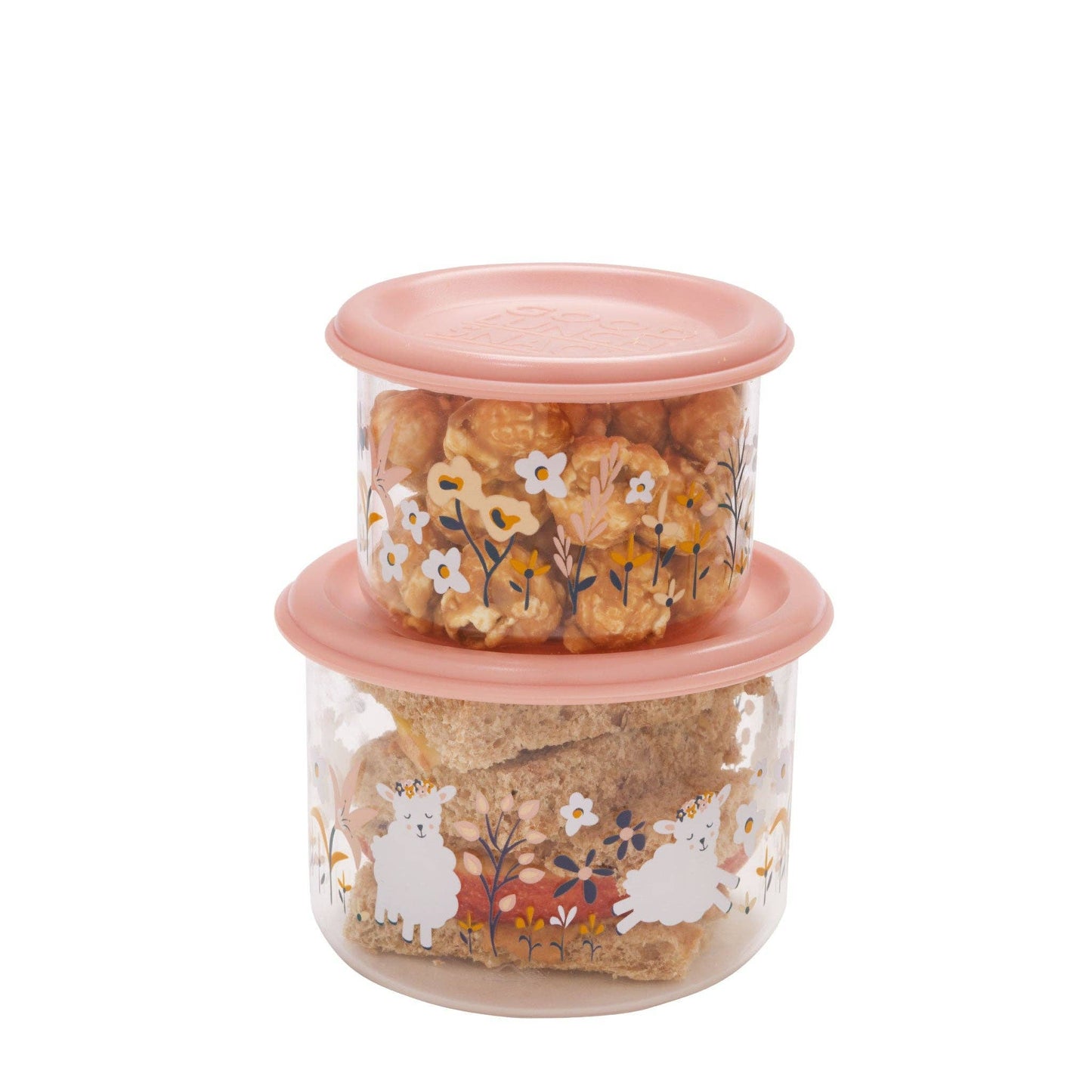 GOOD LUNCH SNACK CONTAINERS SMALL  LILY THE LAMB
