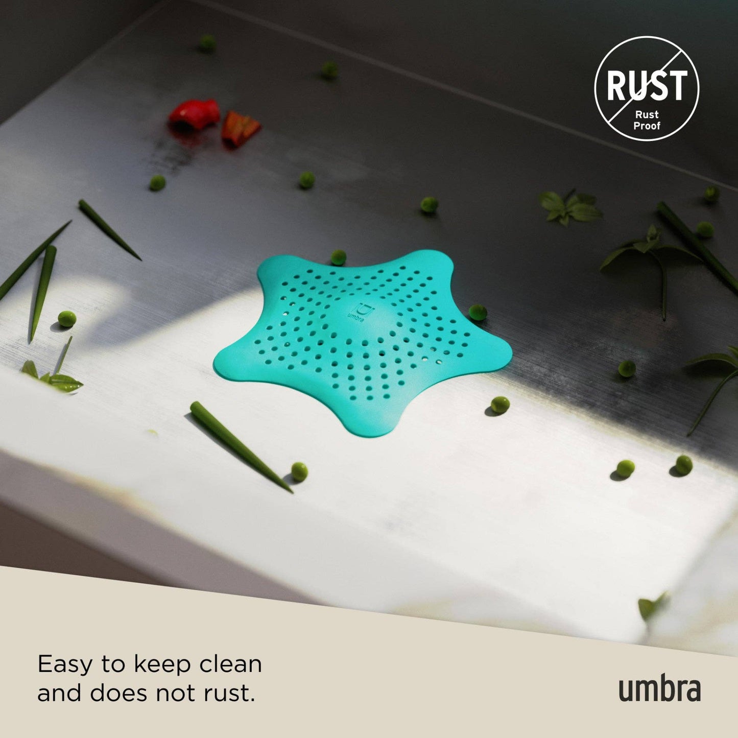 STARFISH HAIR CATCHER:WHITE