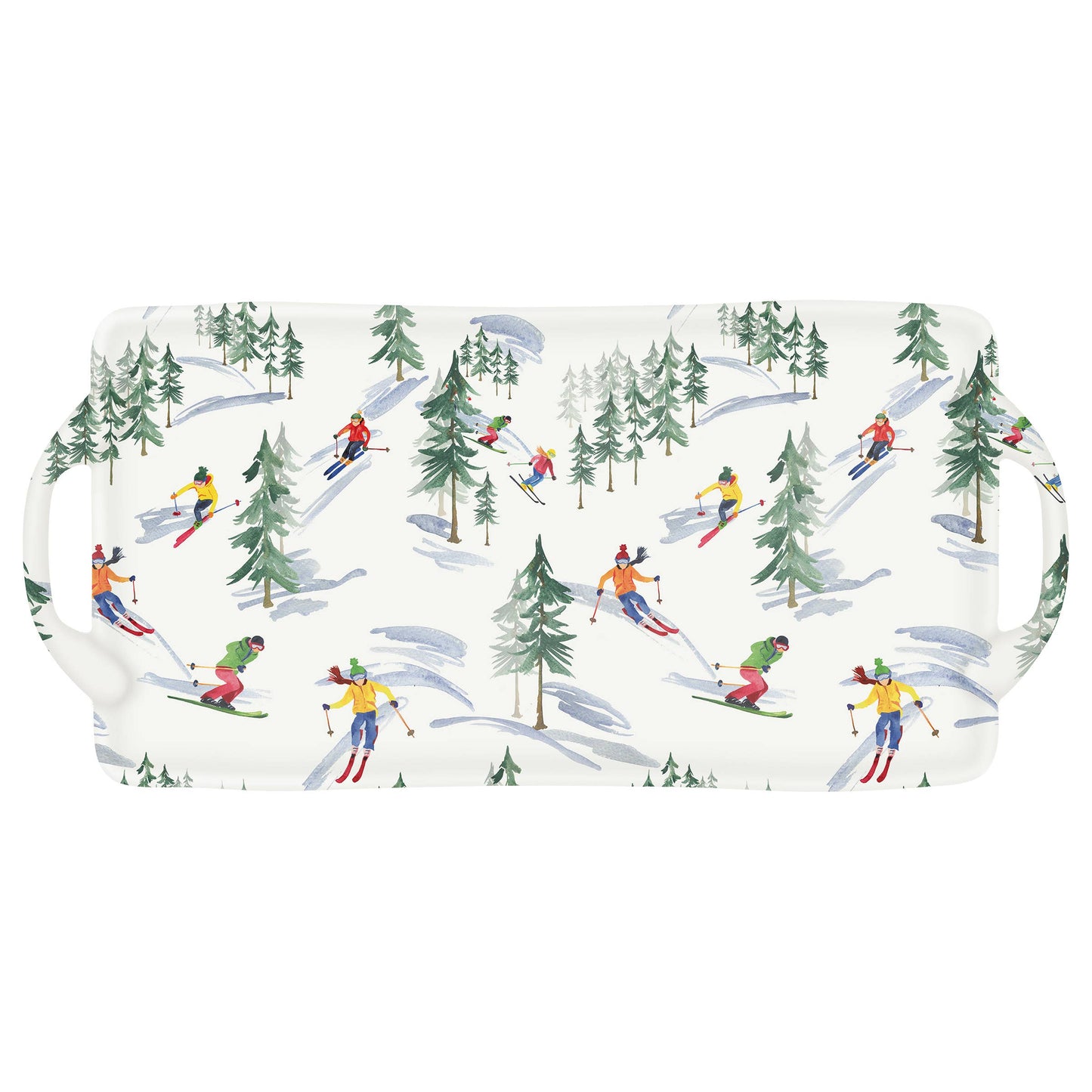 MELAMINE TRAY DOWN THE SLOPE