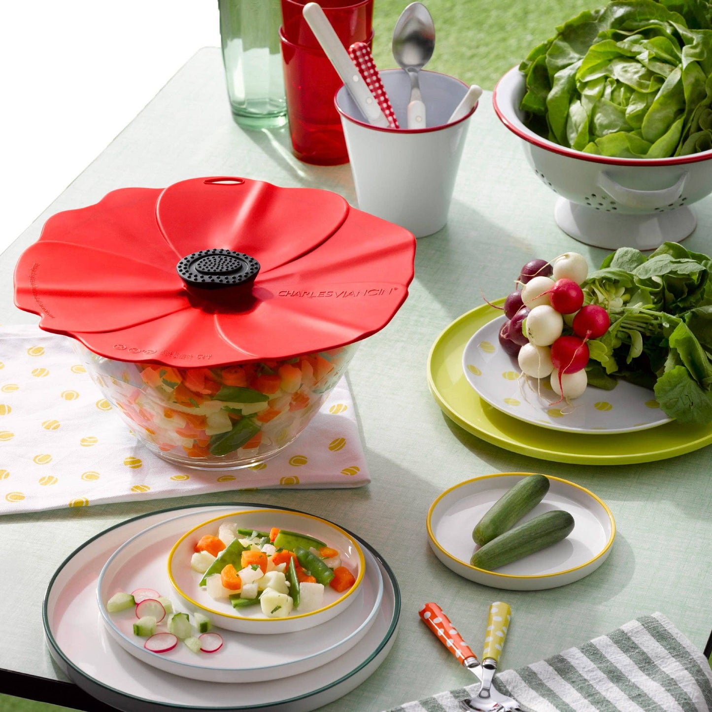 Poppy Lid 13"