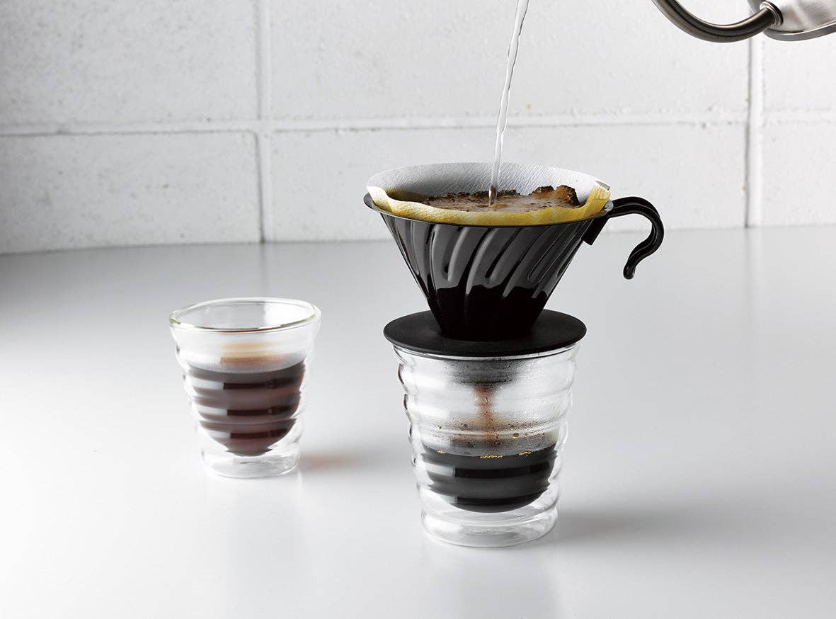 V60 Metal Dripper: Silver