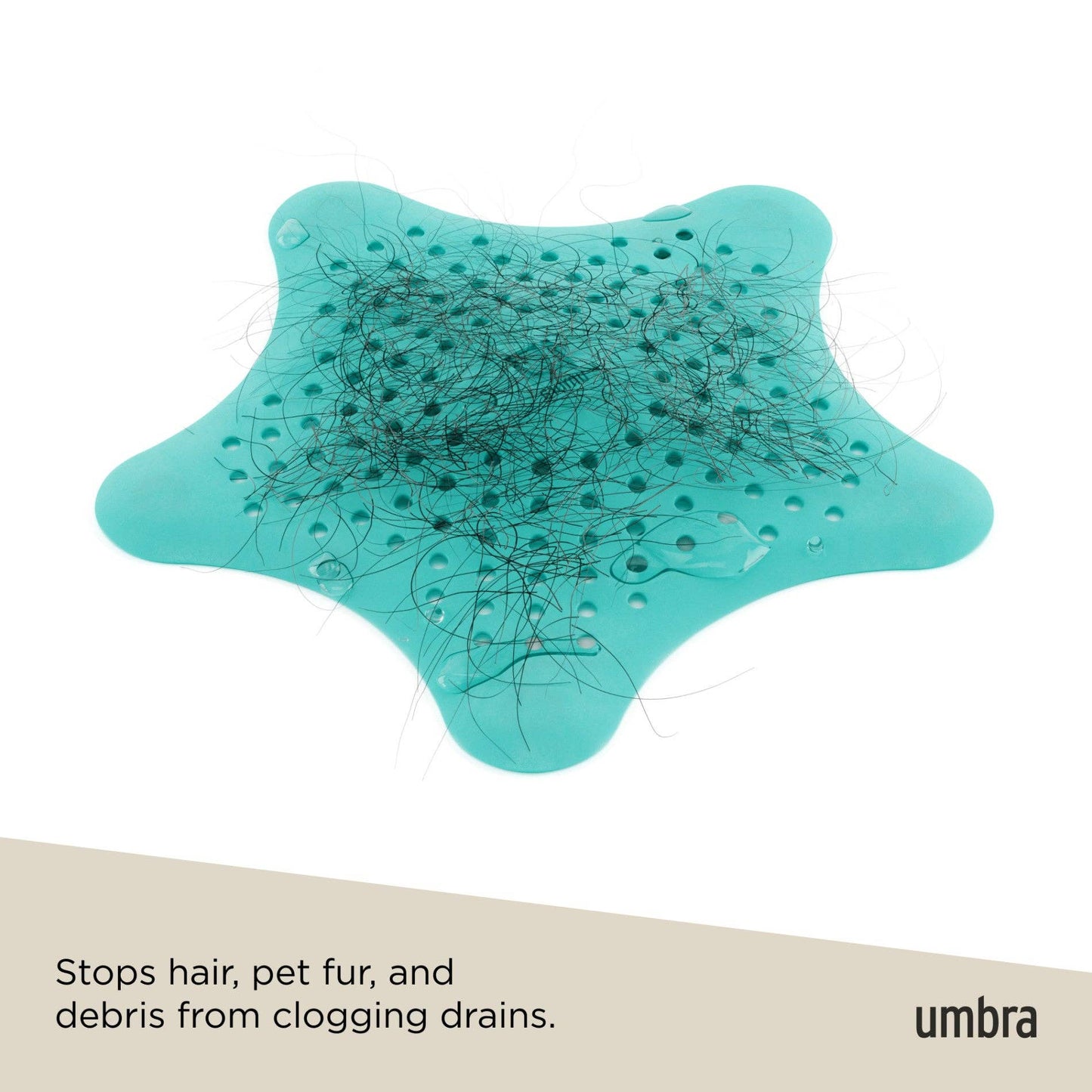 STARFISH HAIR CATCHER:WHITE