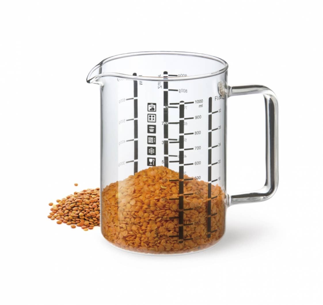 BOROSCILATE GLASS MEASURING CUP 34 oz