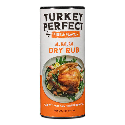 TURKEY PERFECT ALL-NATURAL TURKEY RUB, 8-OZ