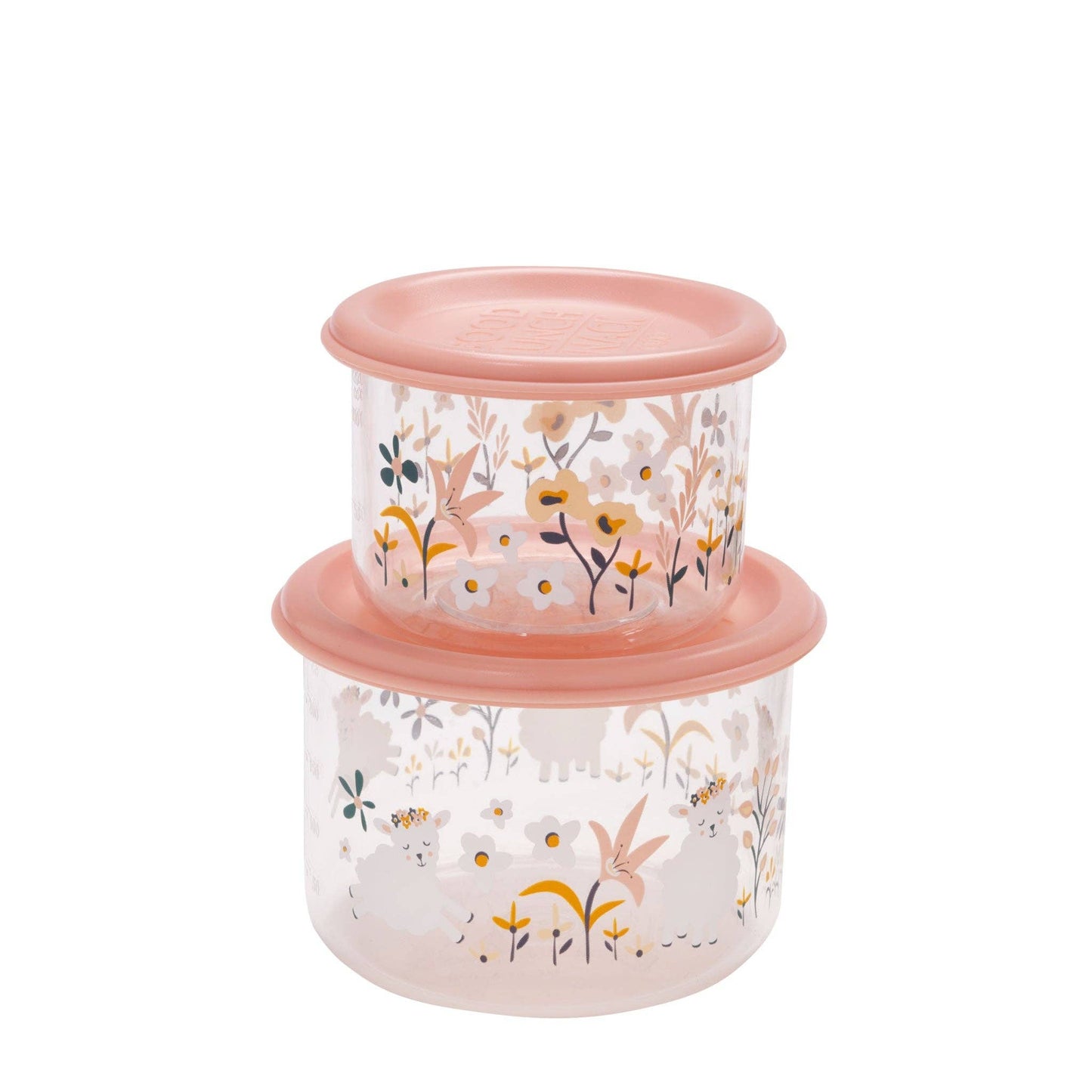 GOOD LUNCH SNACK CONTAINERS SMALL  LILY THE LAMB