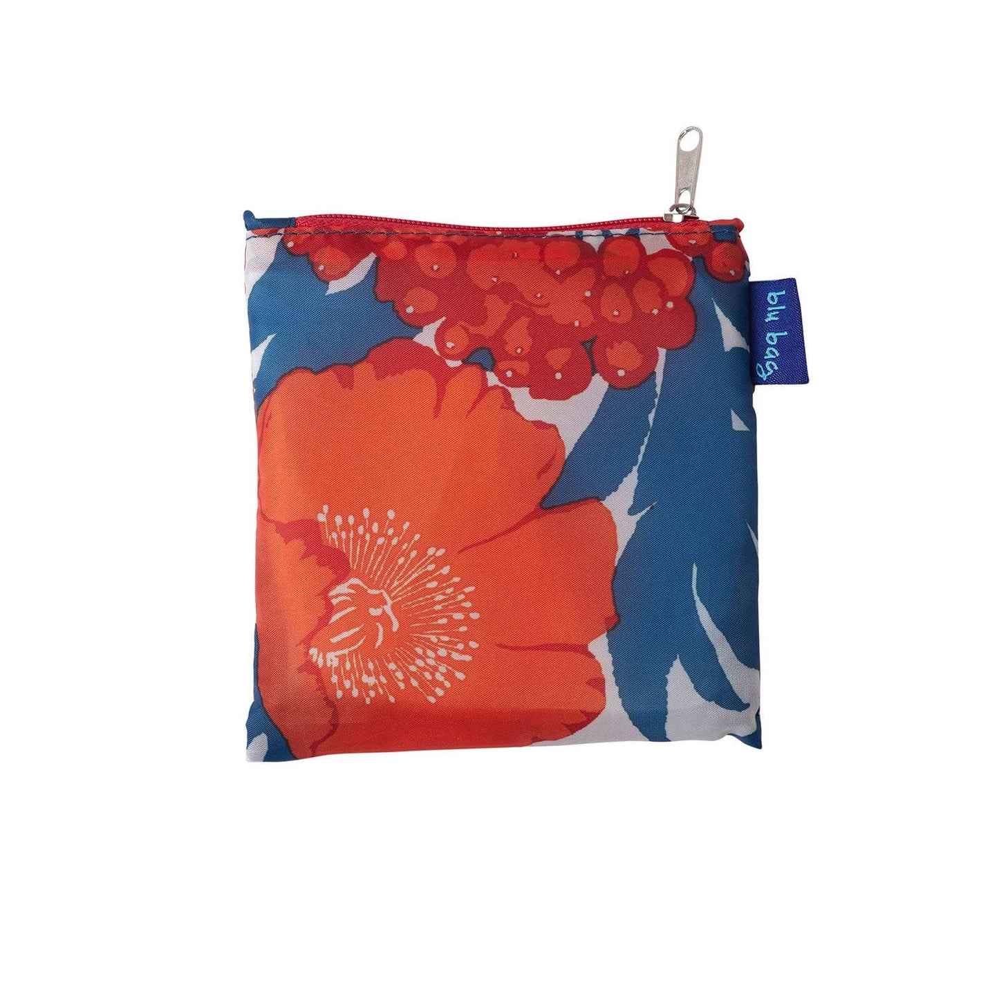 ICELANDIC POPPIES BLU BAG REUSABLE SHOPPER TOTE