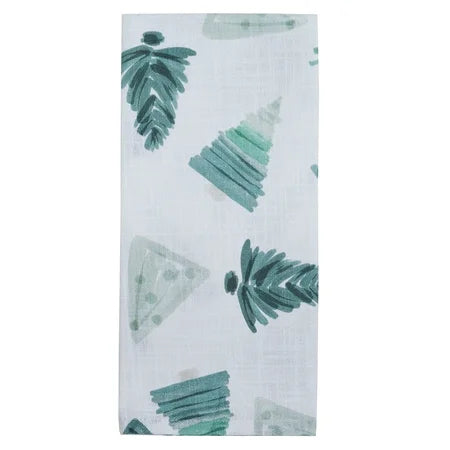 PAINTED HOLIDAY DISH TOWEL