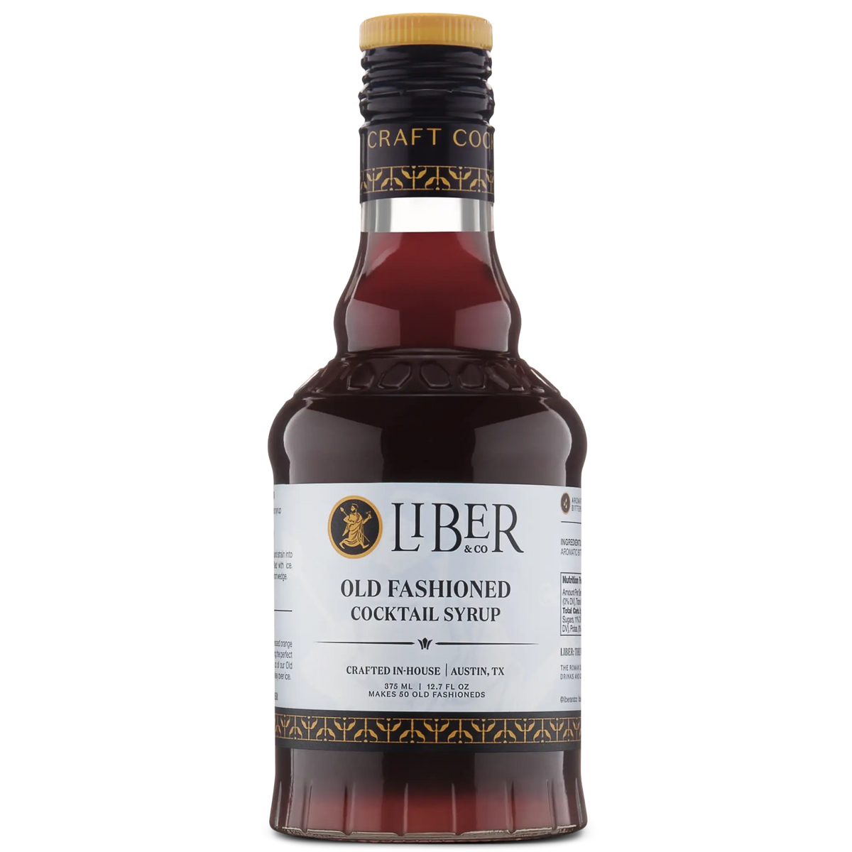 Old Fashioned Cocktail Syrup: 750 mL