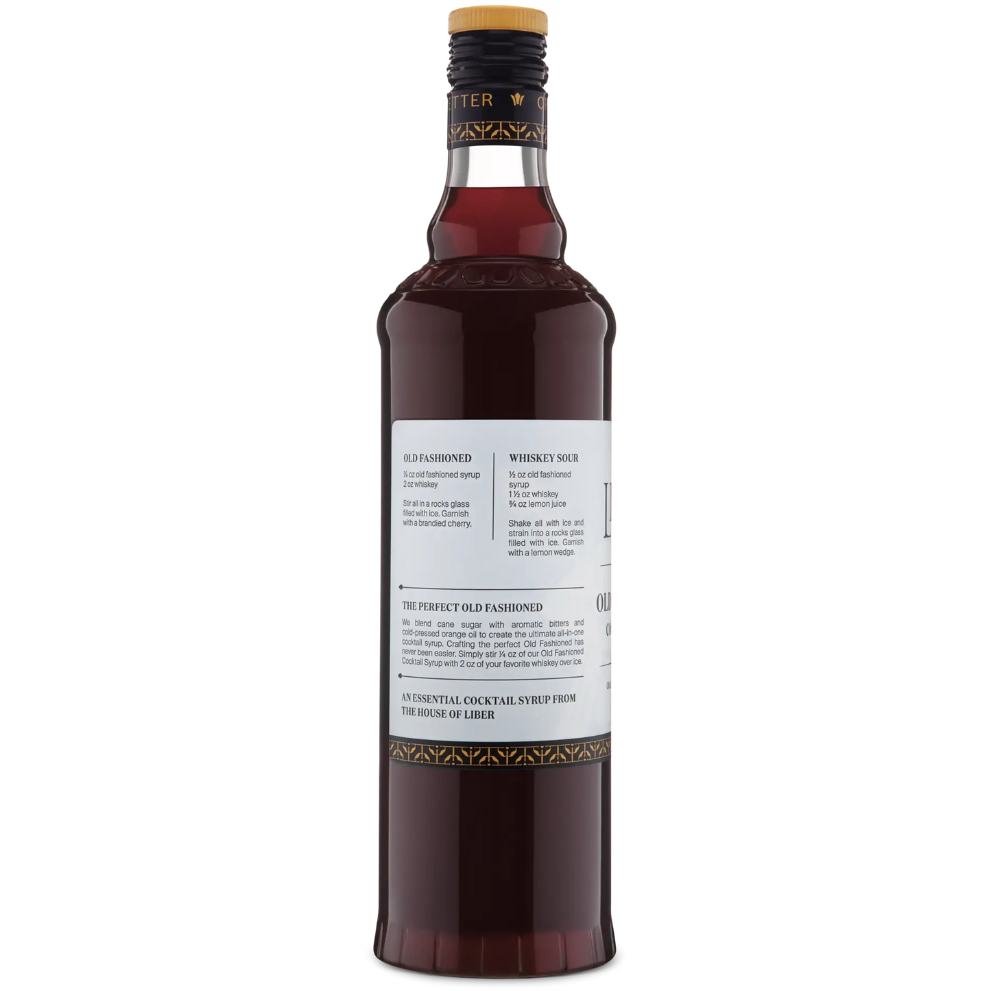 OLD FASHIONED COCKTAIL SYRUP 373ML