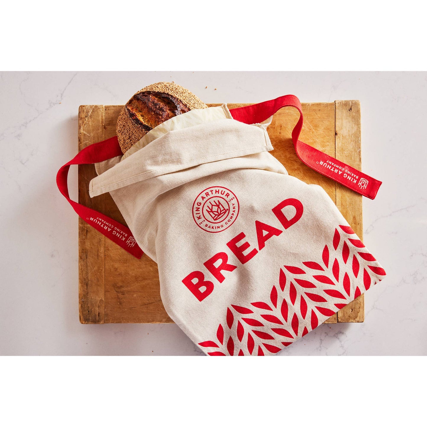 KING ARTHUR REUSABLE BREAD BAG