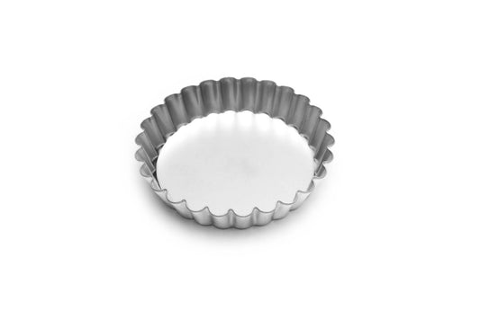 Removeable Bottom Tartlet Quiche Pan Tin Plated Steel 4"