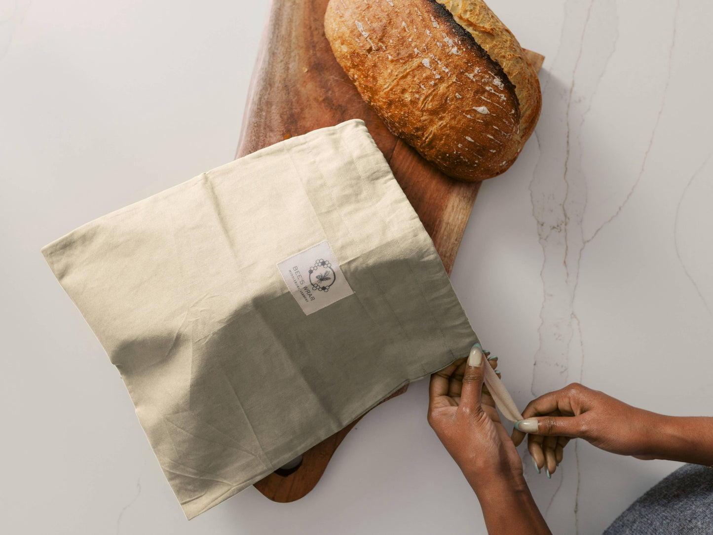 Bees Wrap Artisan Bread Bag - Natural