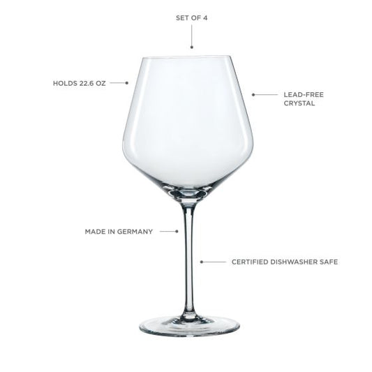 SPIEGELAU BURGUNDY GLASS 22.6oz