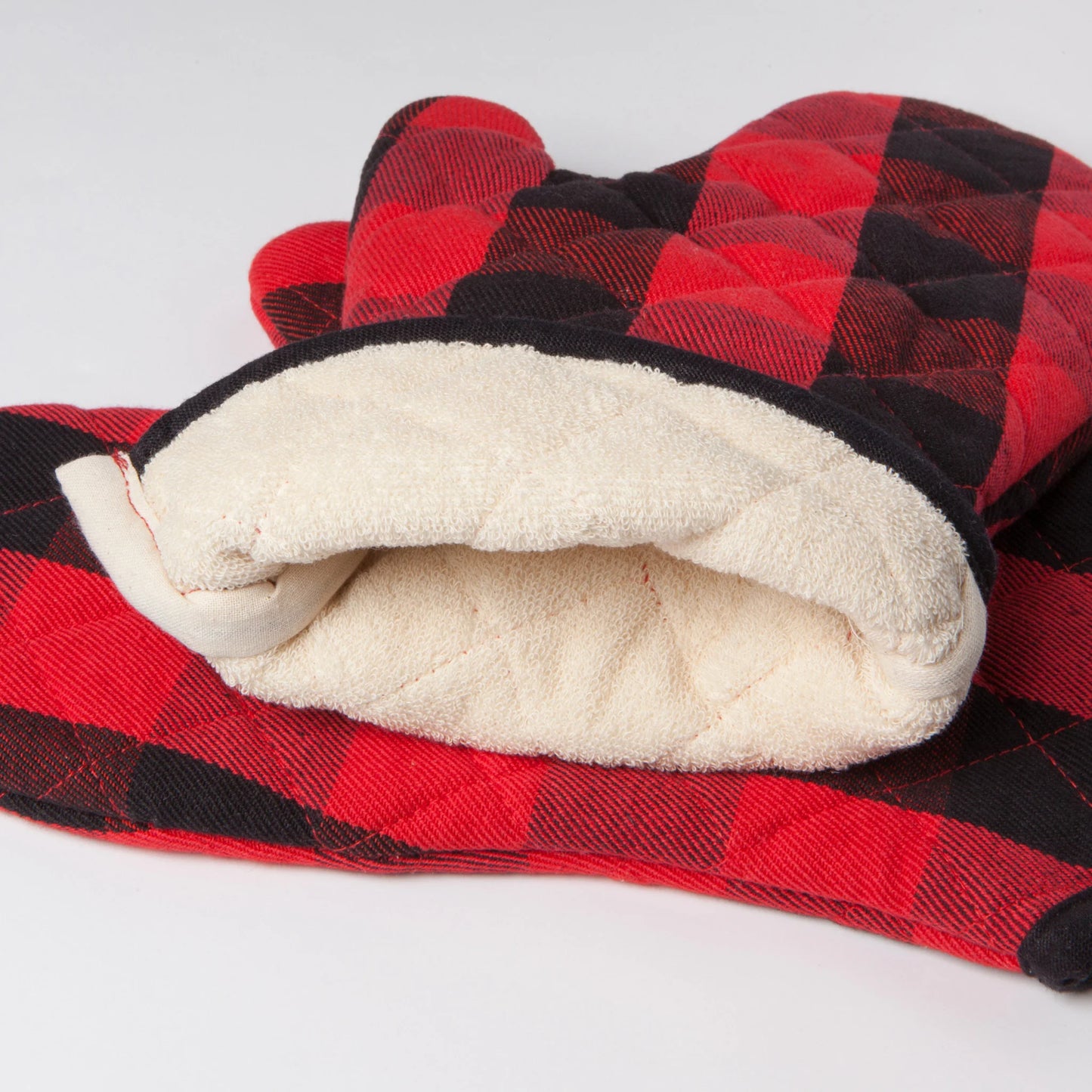 SUPERIOR POT MITT BUFFALO CHECK
