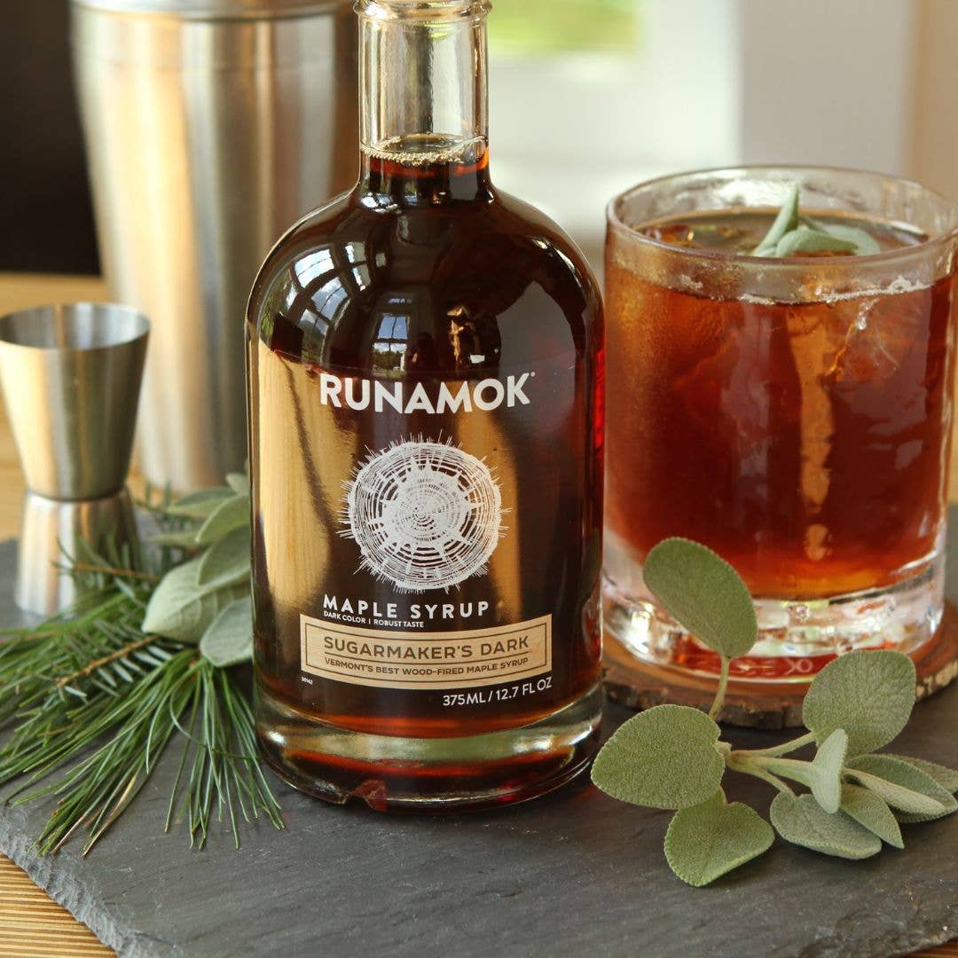 SUGARMAKER’S DARK: WOOD-FIRED VERMONT MAPLE SYRUP 375ml