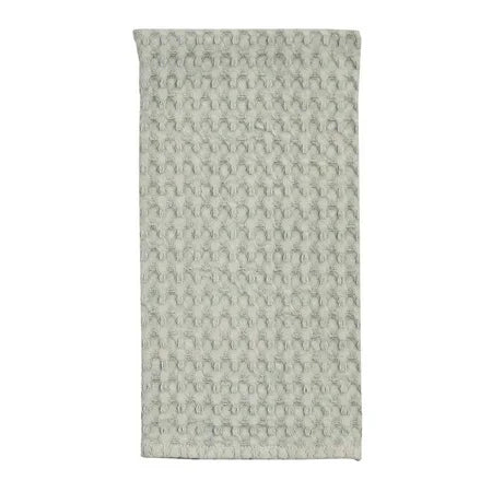 WAFFLE WEAVE TOWEL BLUE MIST