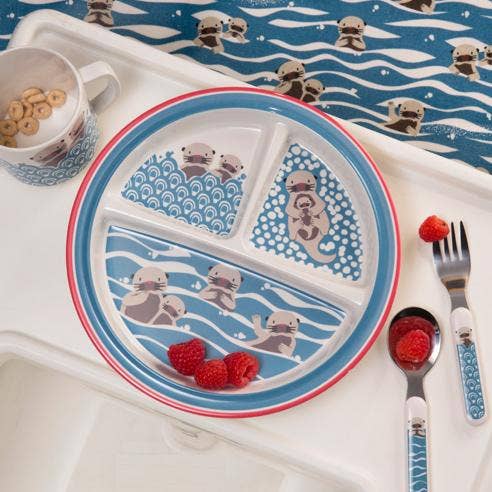 DIVIDED SUCTION PLATE: BABY OTTER