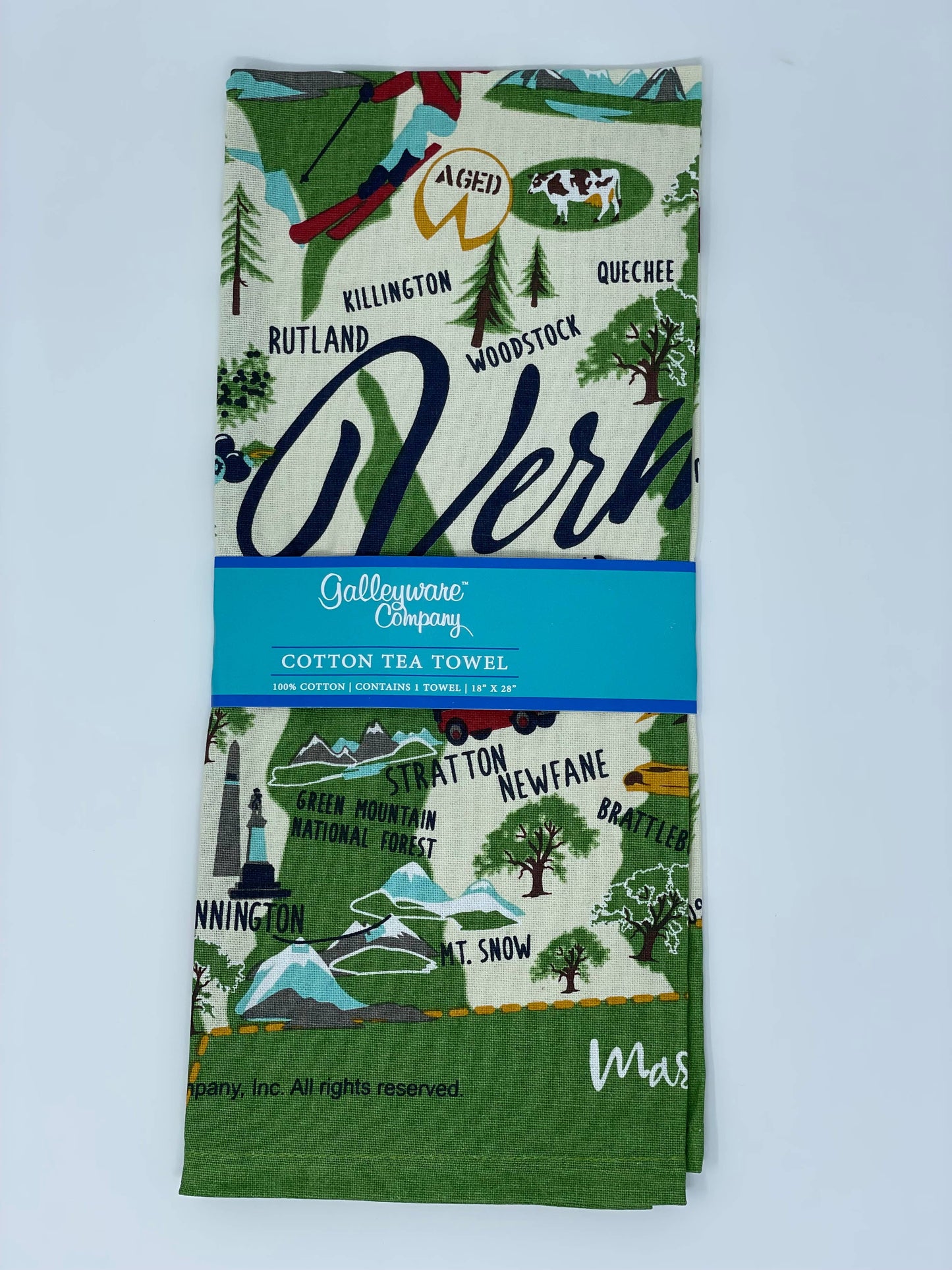 VERMONT TEA TOWEL