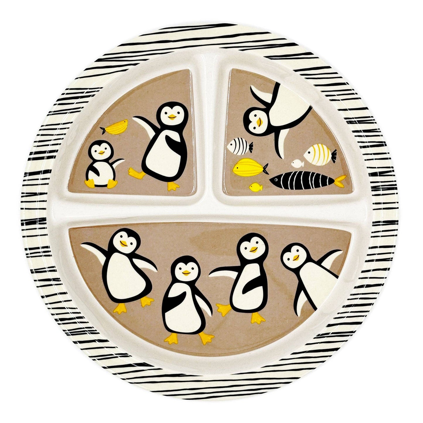 DIVIDED SUCTION PLATE: PENGUIN