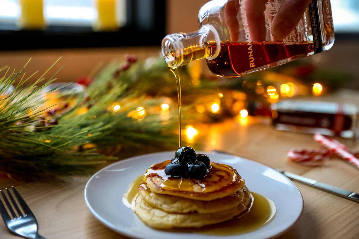 BOURBON BARREL-AGED ORGANIC VERMONT MAPLE SYRUP
