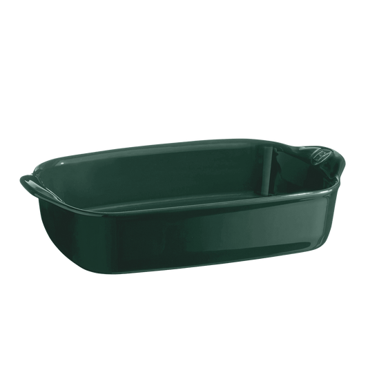 EMILE HENRY RIGHT BAKING DISH 16.75"x11" CEDAR GREEN