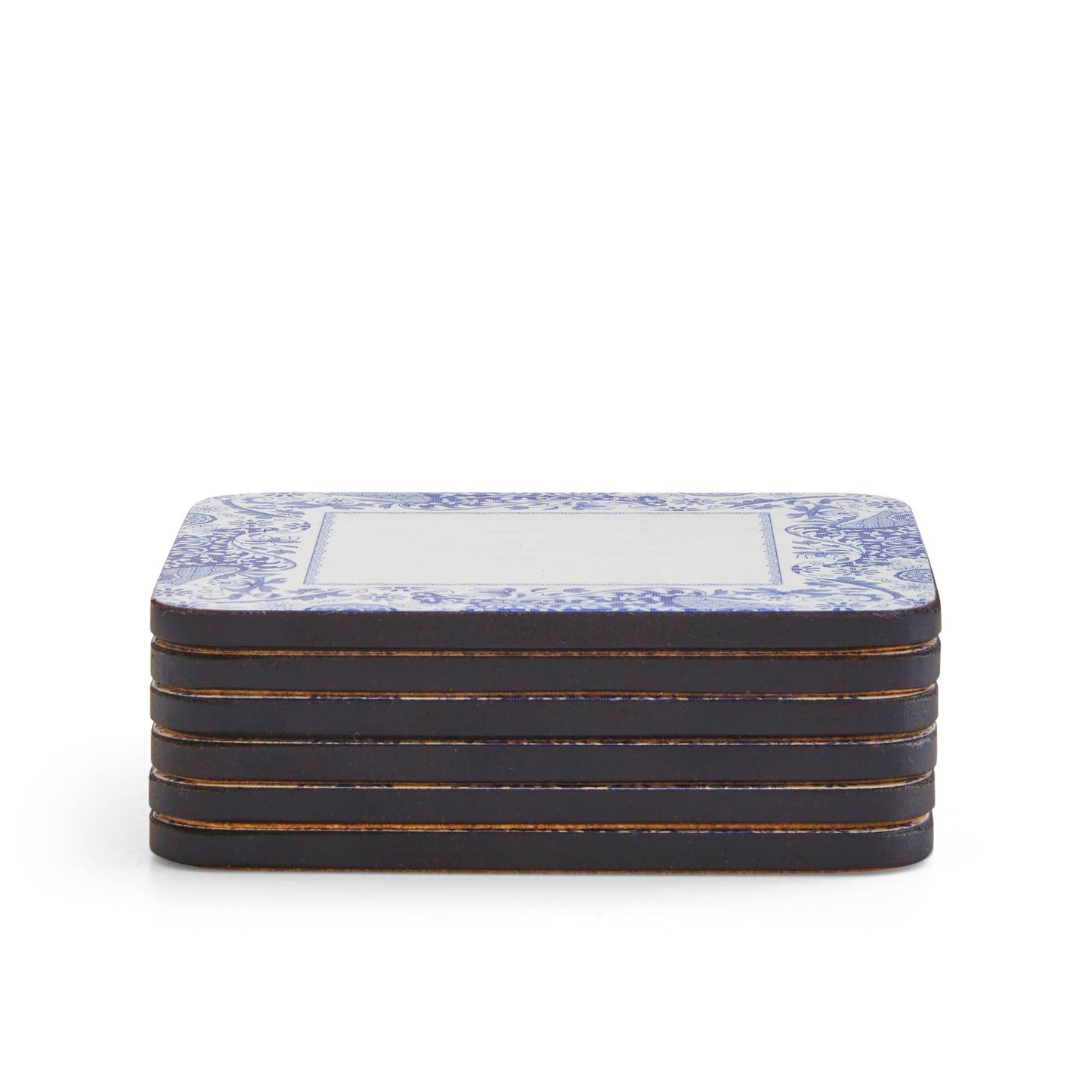 BROCATO COASTERS SET OF 6: CORK-BACKED BOARD / BROCATO
